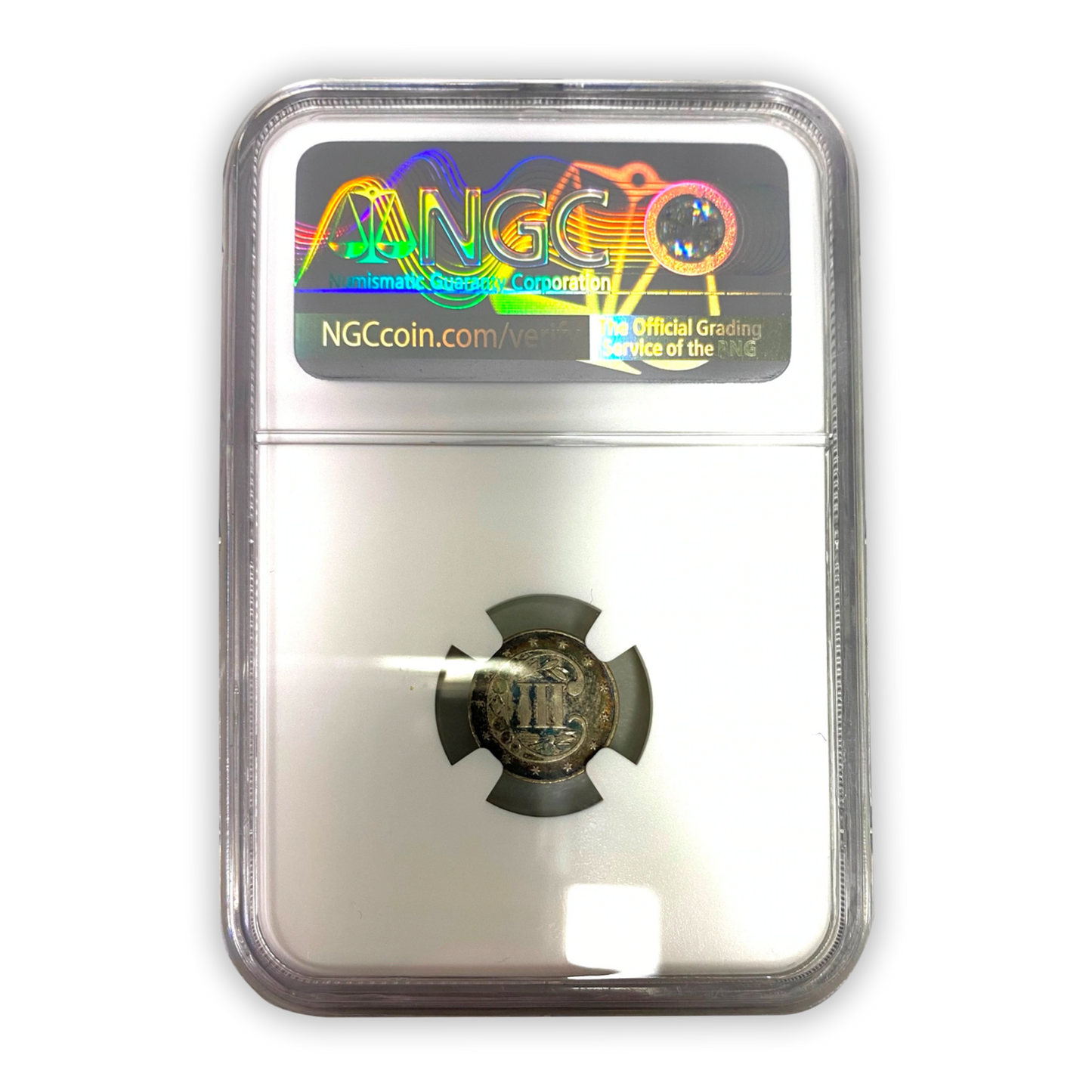 1861 3 Cent Silver - NGC XF45 Philidelphia - CoinsTV