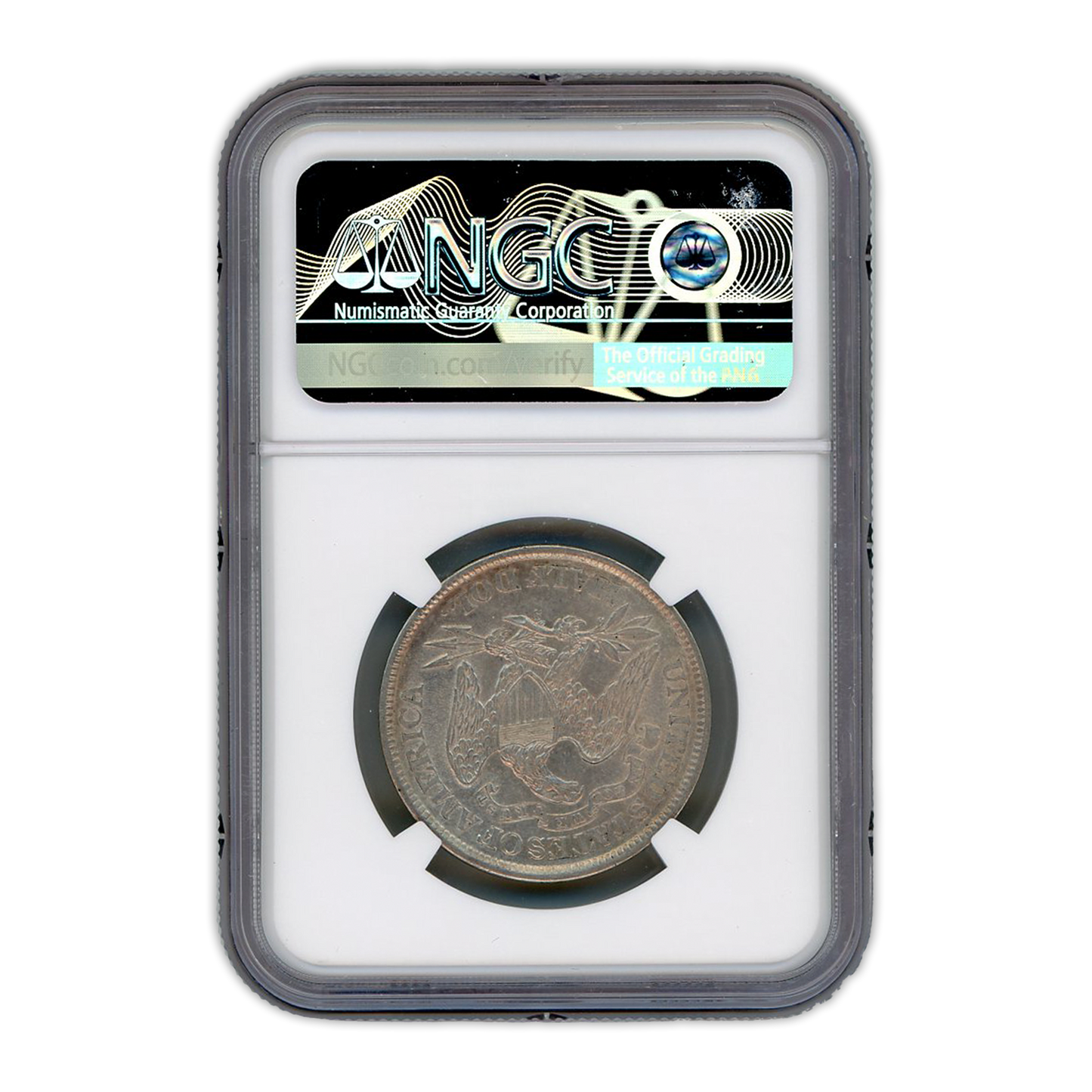 1867 S Seated Liberty Half Dollar - NGC AU53 - CoinsTV