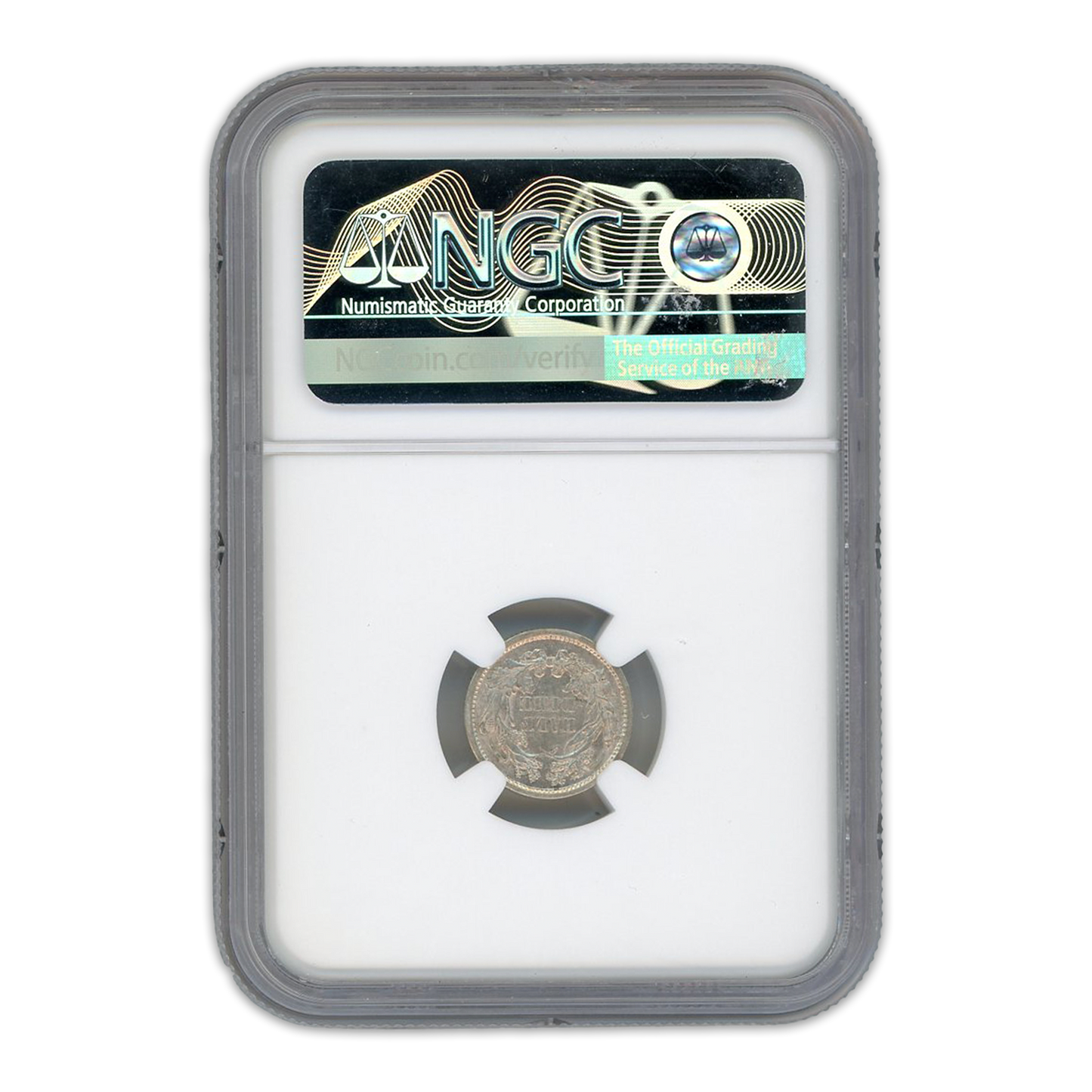 1872 Half Dime NGC AU55 - CoinsTV