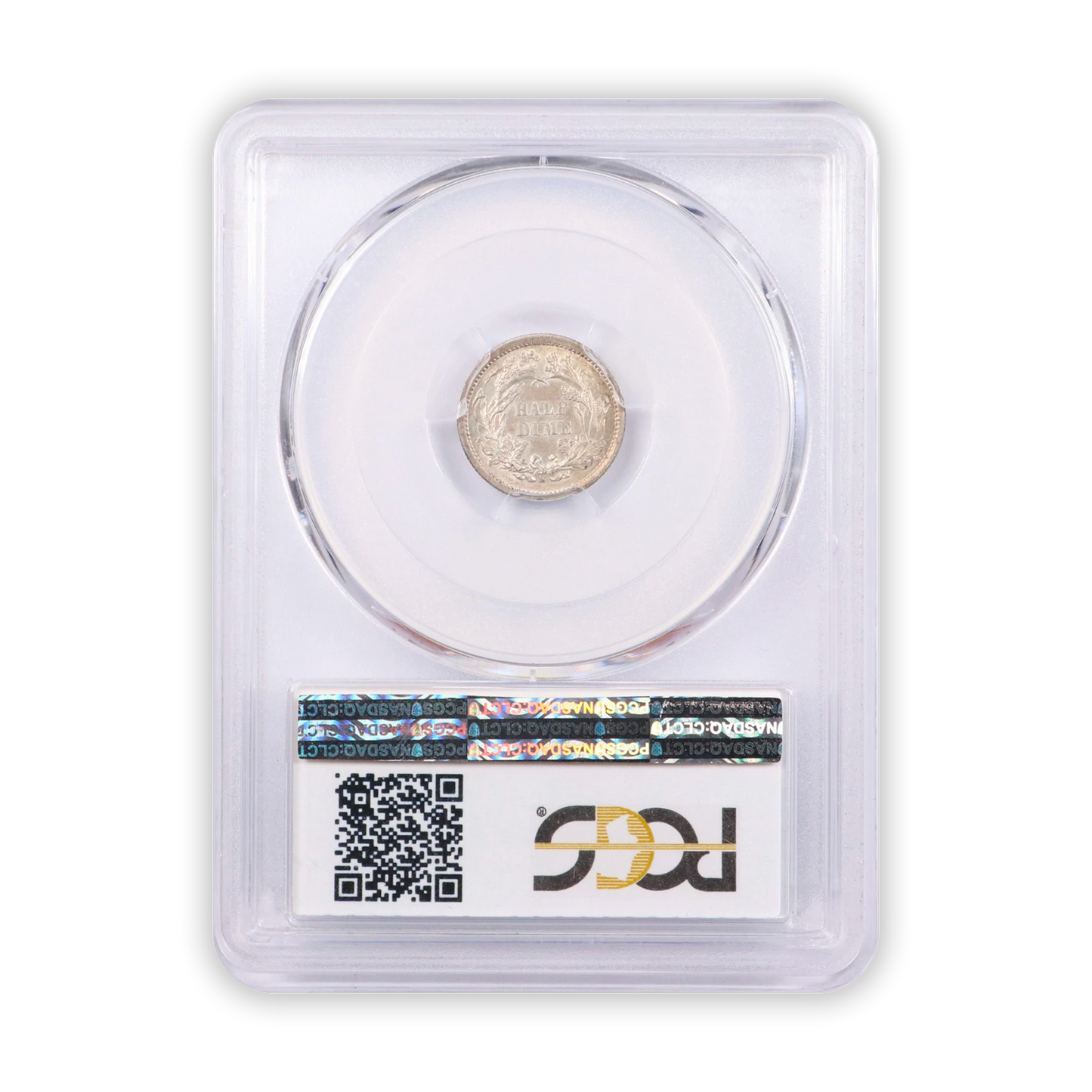 1873-S Seated Liberty Half Dime - PCGS AU55 - CoinsTV