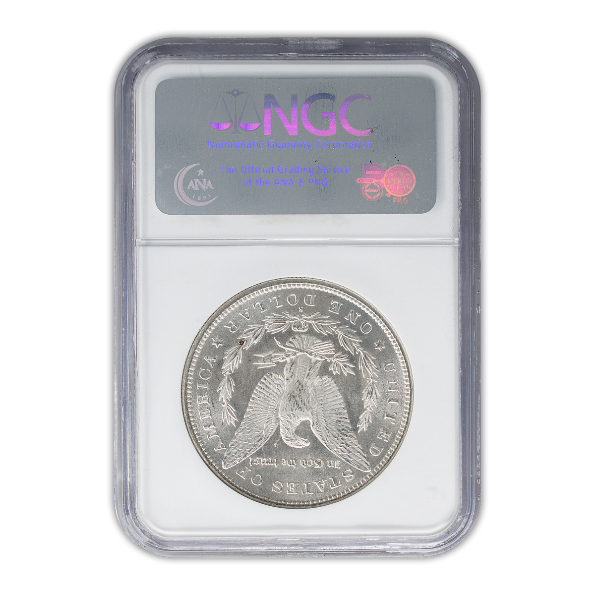 1879 Morgan Silver Dollar San Francisco - NGC MS64 Sight White - CoinsTV