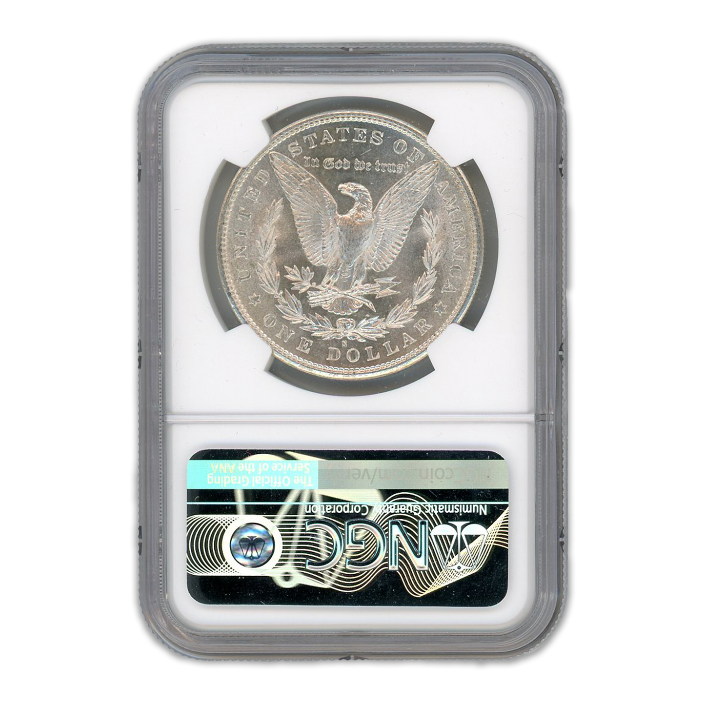 1881 Morgan Silver Dollar San Francisco - NGC MS63 Sight White - CoinsTV