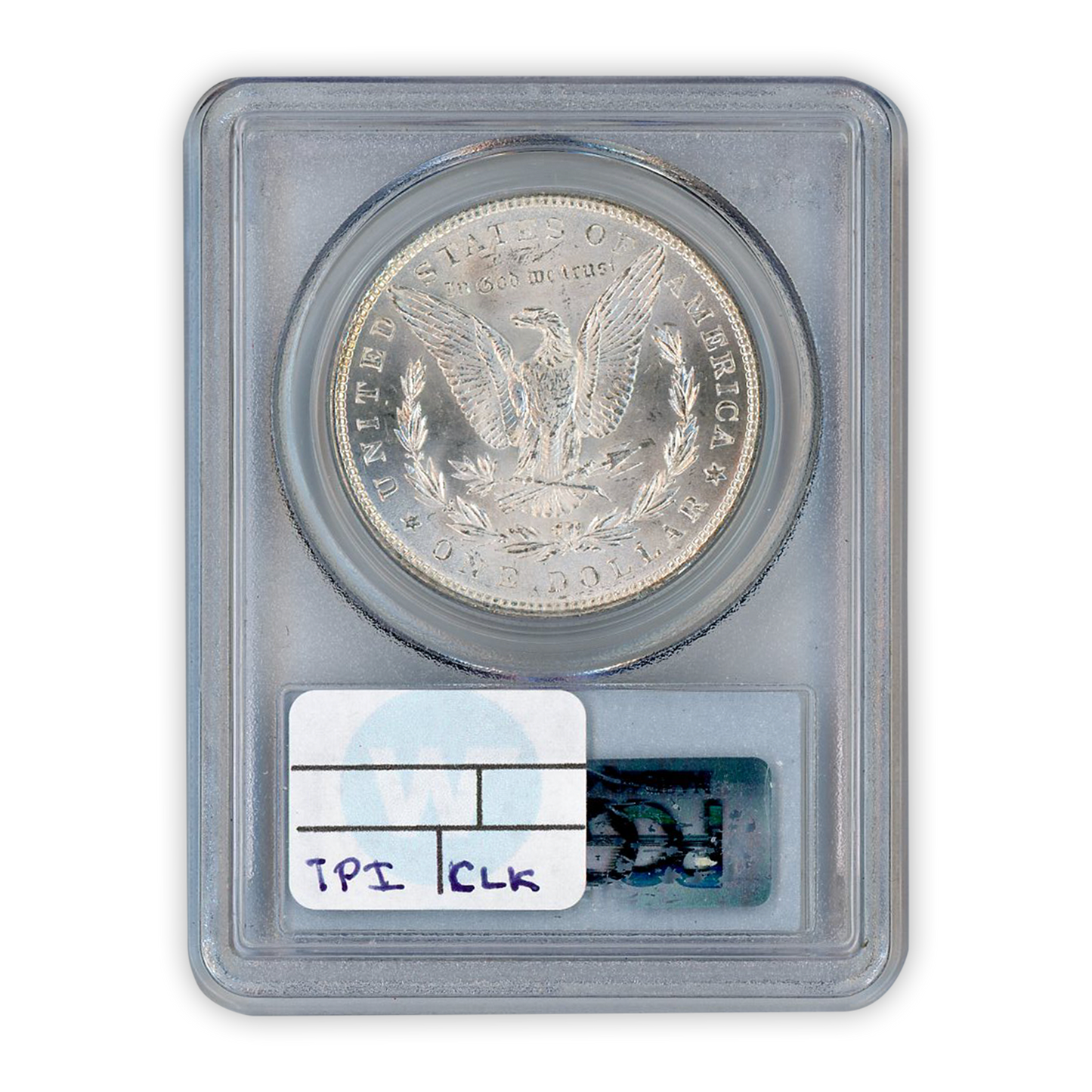 1882 Morgan Silver Dollar Philadelphia - PCGS MS65 Sight White