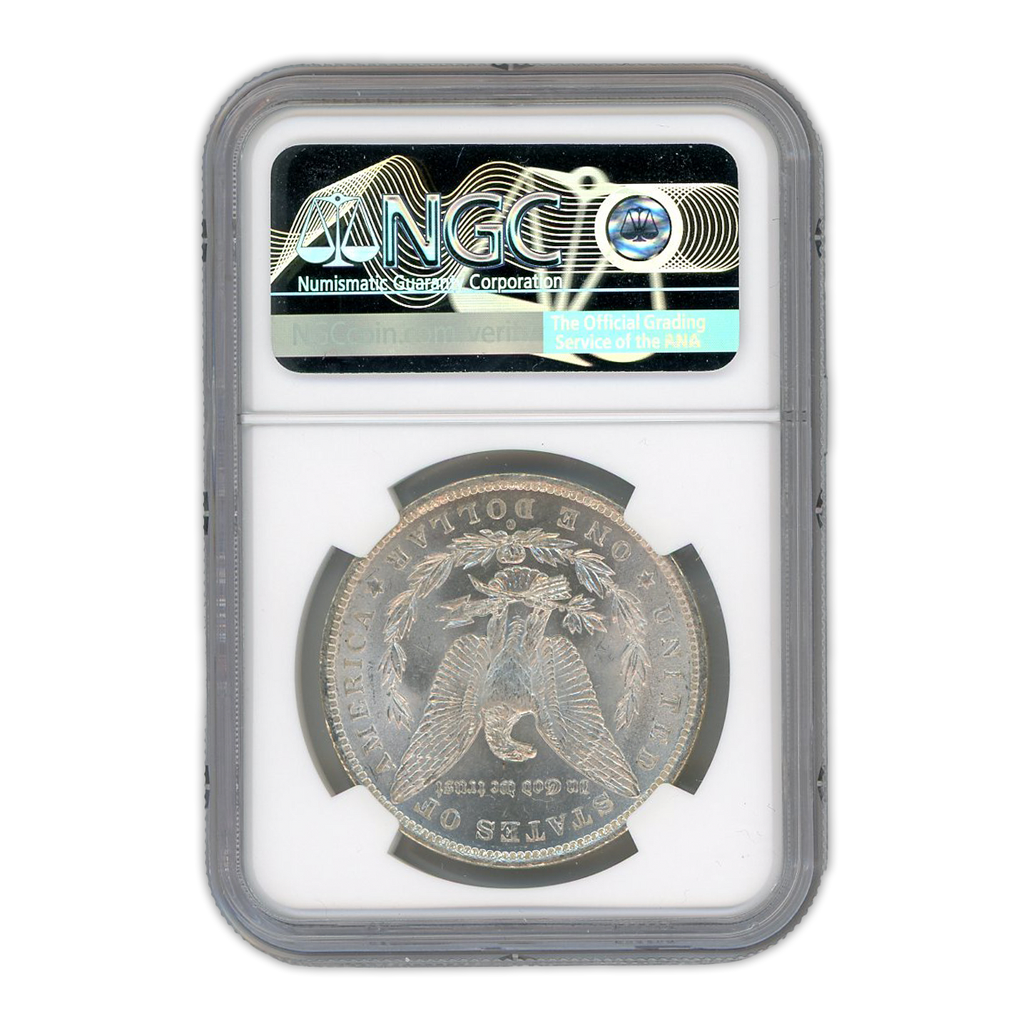 1883 Morgan Silver Dollar New Orleans NGC MS63 Sight White - CoinsTV