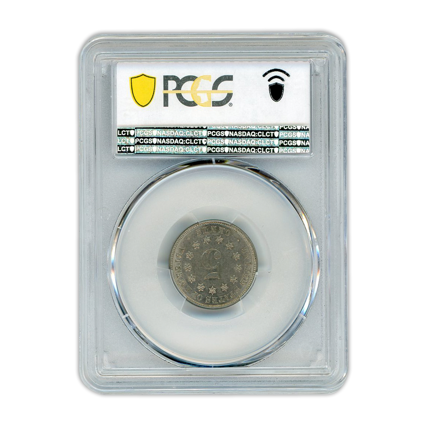 1883 Shield Nickel PCGS AU58 - CoinsTV