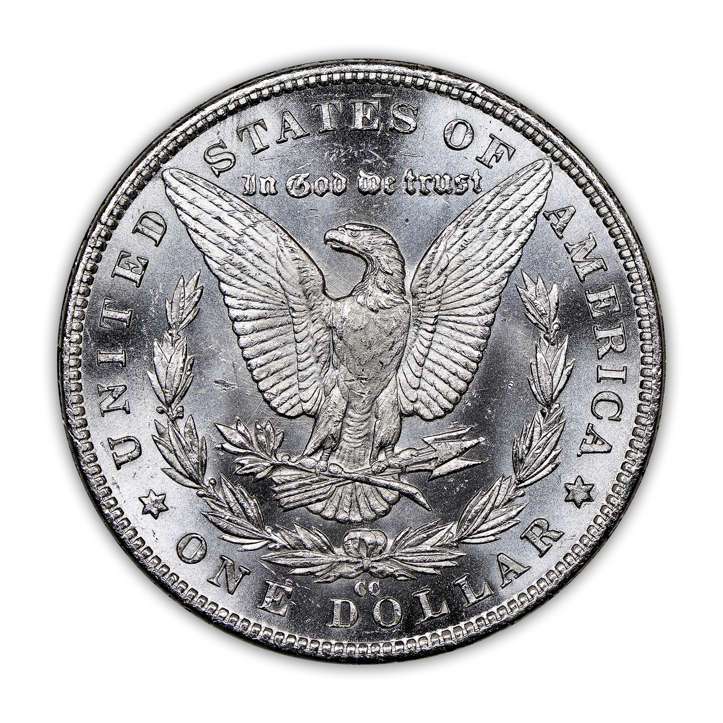 1883 Morgan Silver Dollar Carson City - Brilliant Uncirculated - CoinsTV