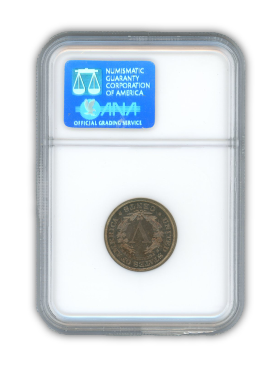 1884 Liberty Nickel - NGC PF64 Golden Orange Toning - CoinsTV