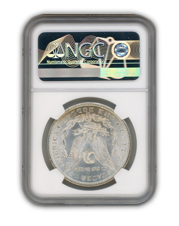 1884 CC Morgan Silver Dollar Carson City - NGC MS63 GSA Anna Cabral Signature Label