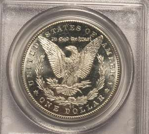 1884 Morgan Silver Dollar Carson City - PCGS MS64 PL Prooflike
