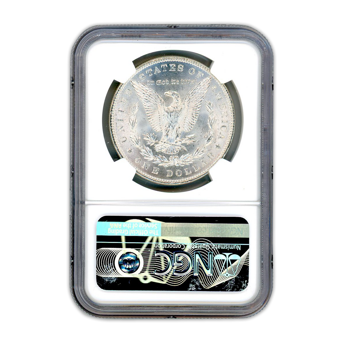 1885 Morgan Silver Dollar Philadelphia - NGC MS63 Sight White - CoinsTV