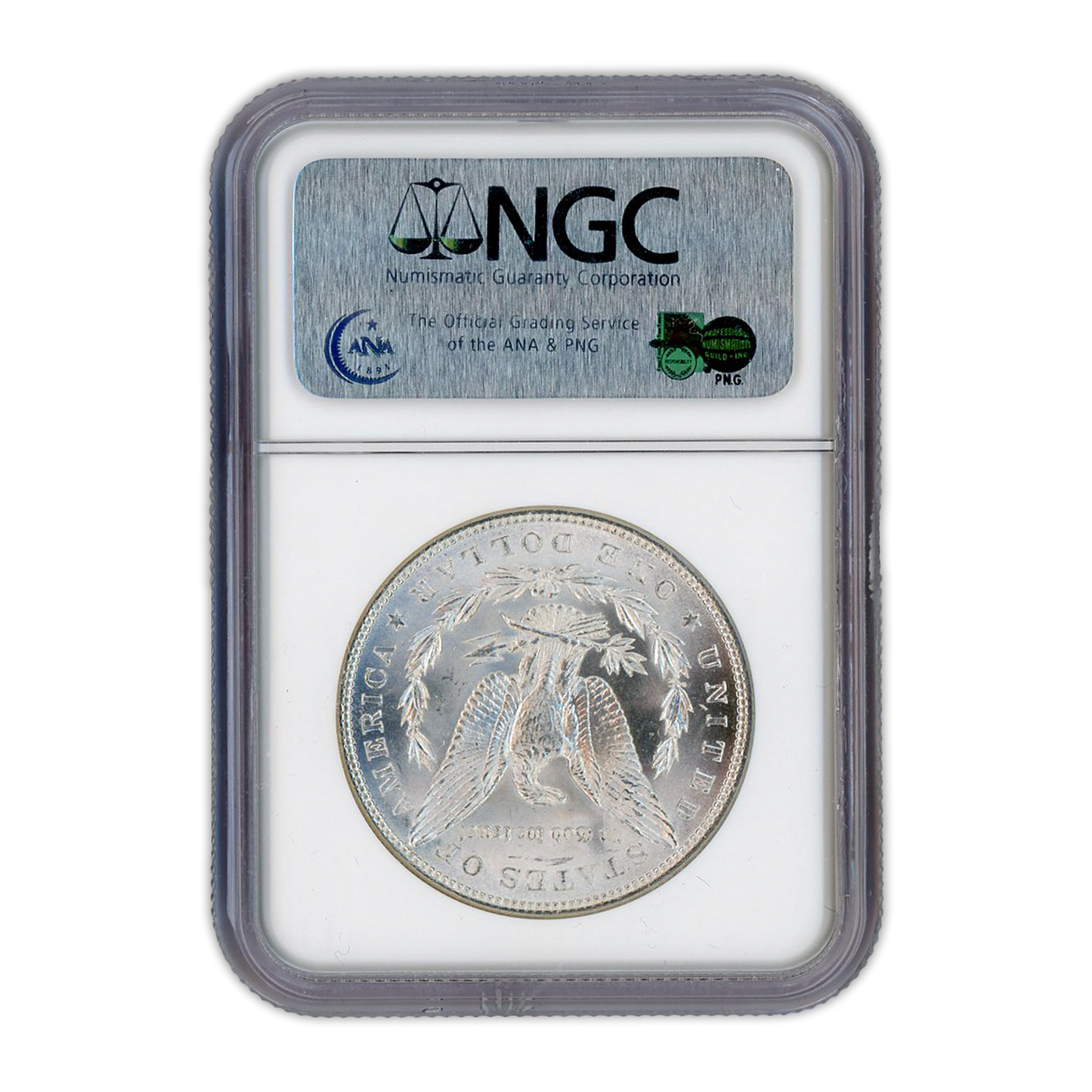 1885 Morgan Silver Dollar Philadelphia - NGC MS64 Sight White - CoinsTV
