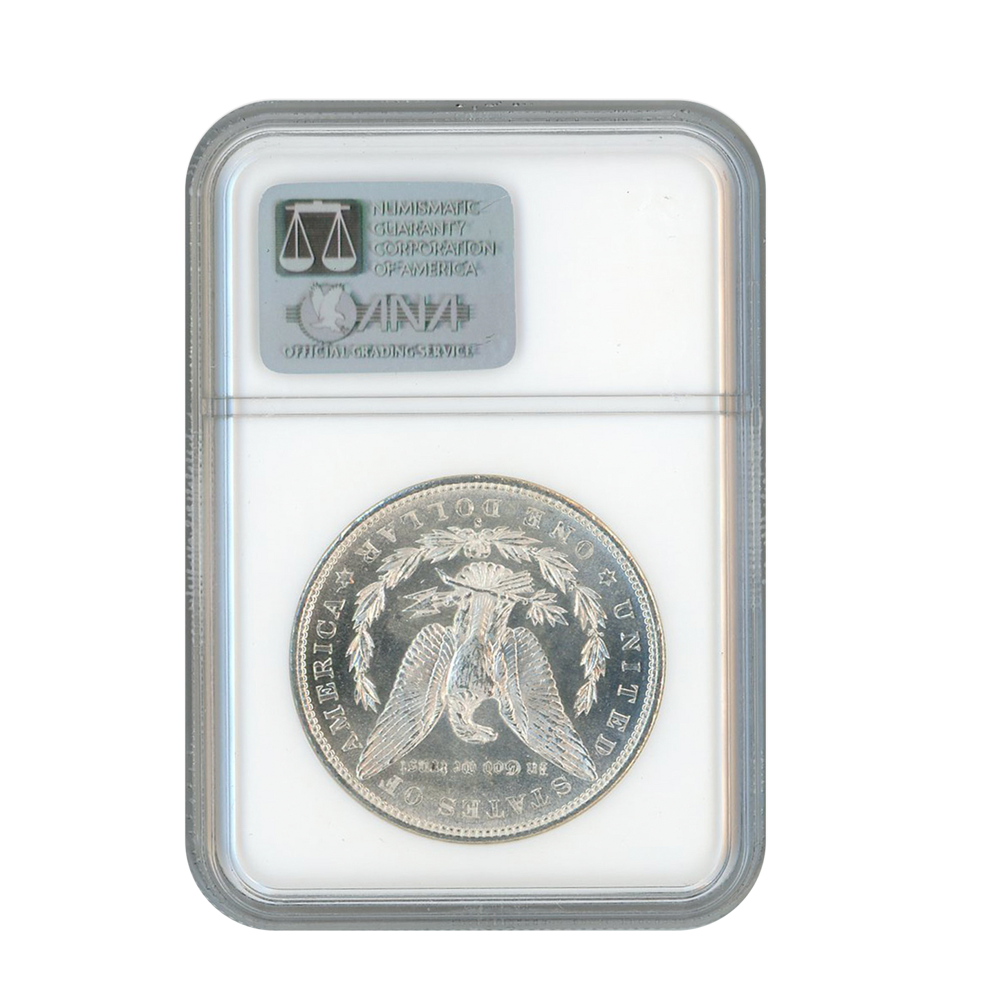 1886 S Silver Morgan Dollar Redfield San Francisco - NGC MS62 - CoinsTV