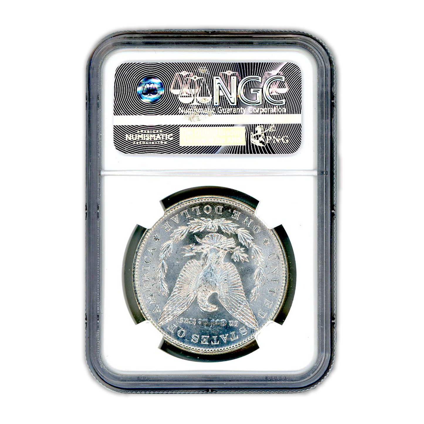 1887 Morgan Silver Dollar Philadelphia - NGC MS63 Sight White - CoinsTV