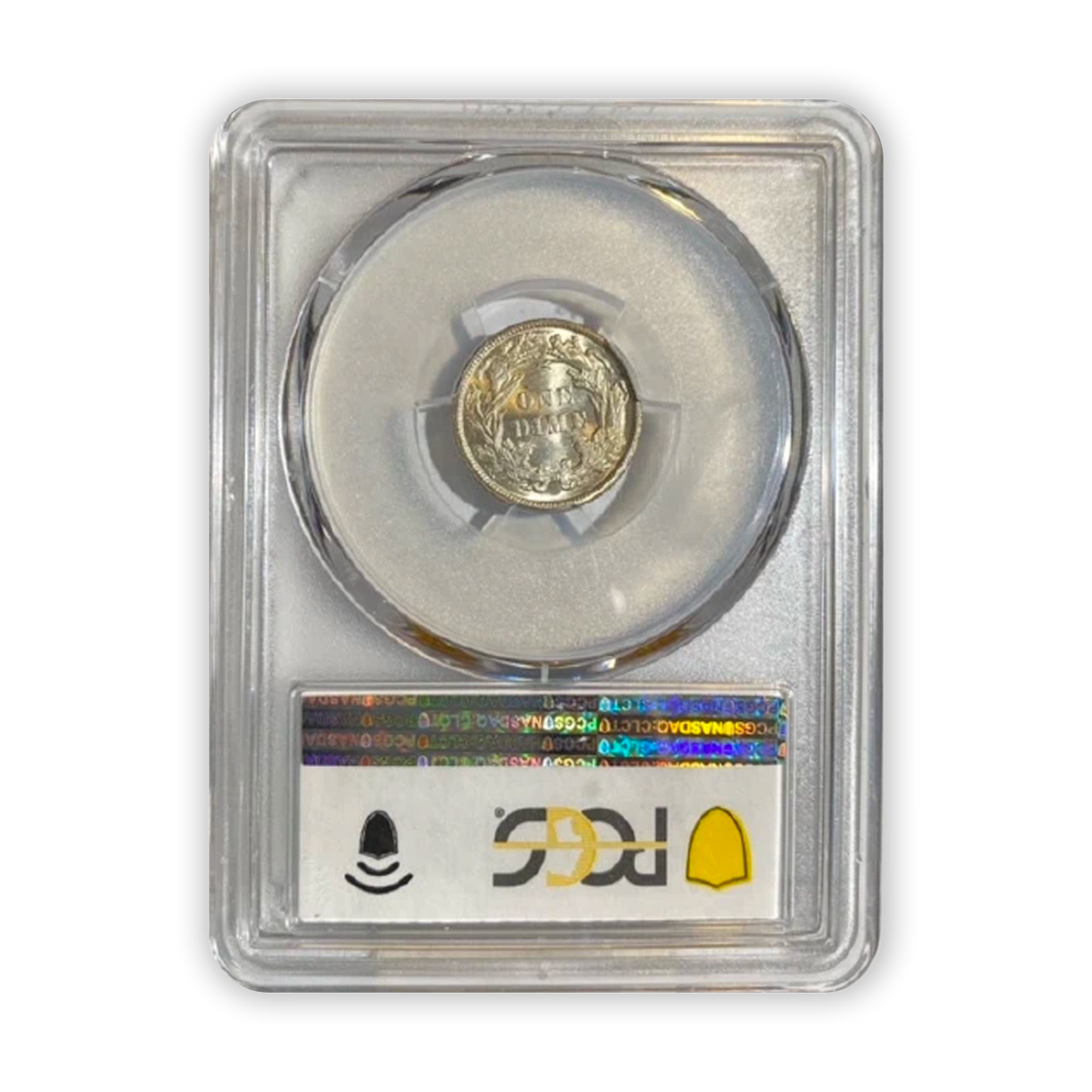 1887 Seated Liberty Dime Philadelphia - PGCS MS65 Sight White - CoinsTV