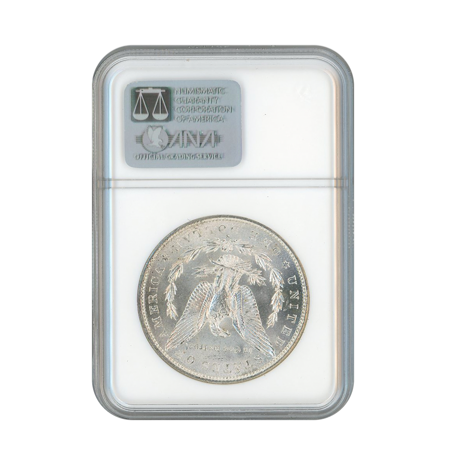 1888 S Silver Morgan Dollar Redfield San Francisco - NGC MS62 - CoinsTV