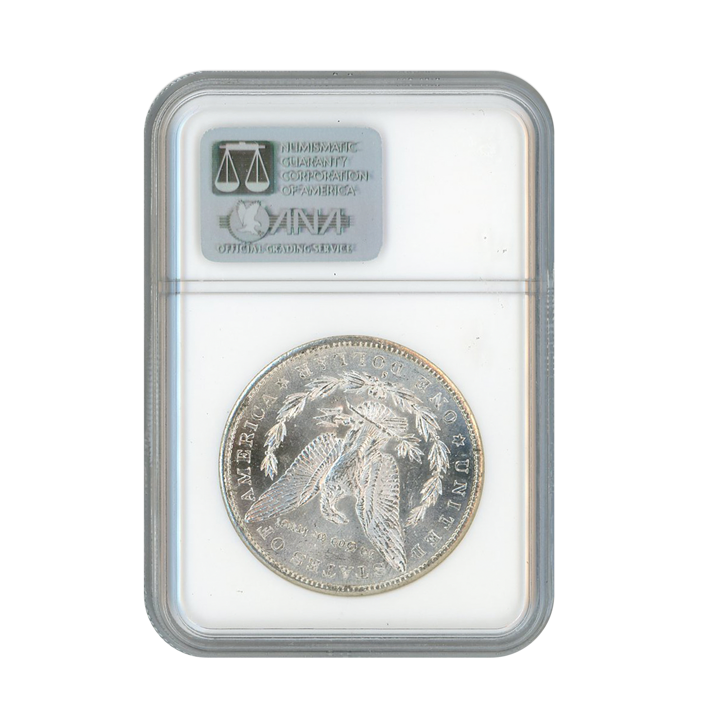 1889 S Silver Morgan Dollar Redfield San Francisco - NGC MS62 - CoinsTV