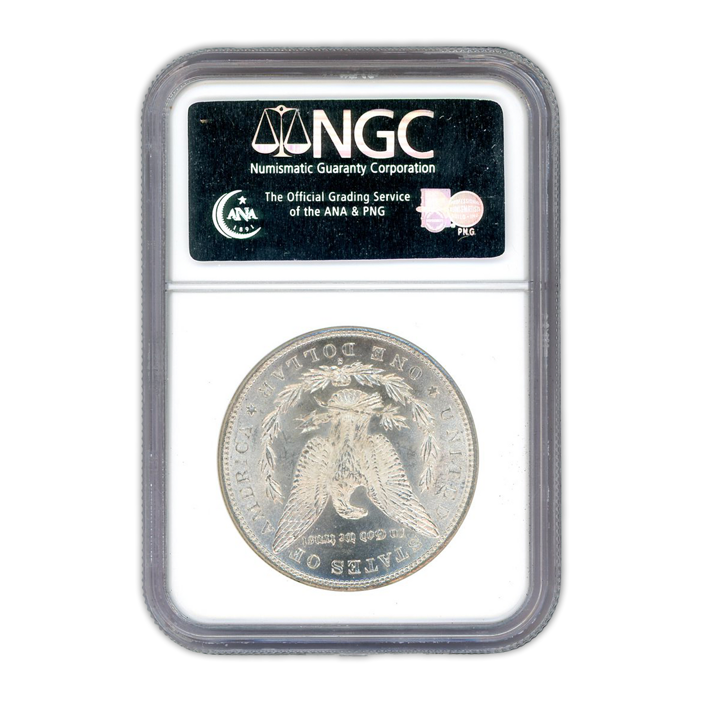 1891 Morgan Silver Dollar San Francisco - NGC MS63