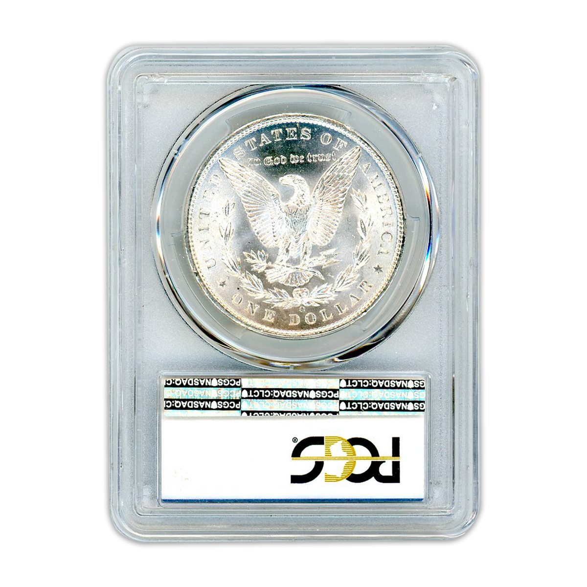 1898 Morgan Silver Dollar New Orleans - PCGS MS63 Sight White - CoinsTV