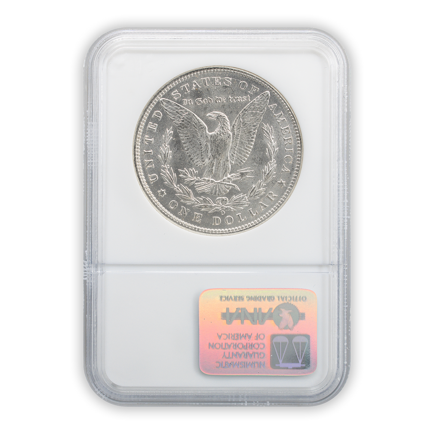 New Orleans Mint Sight White Morgan Silver Dollar - NGC MS64 SW