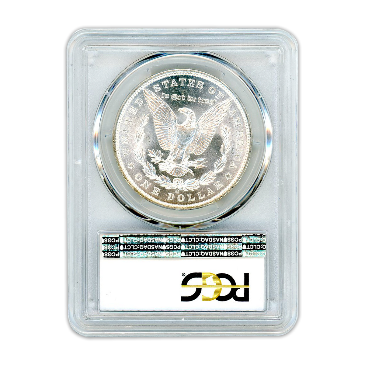 1900 Morgan Silver Dollar New Orleans - PCGS MS63 Sight White - CoinsTV