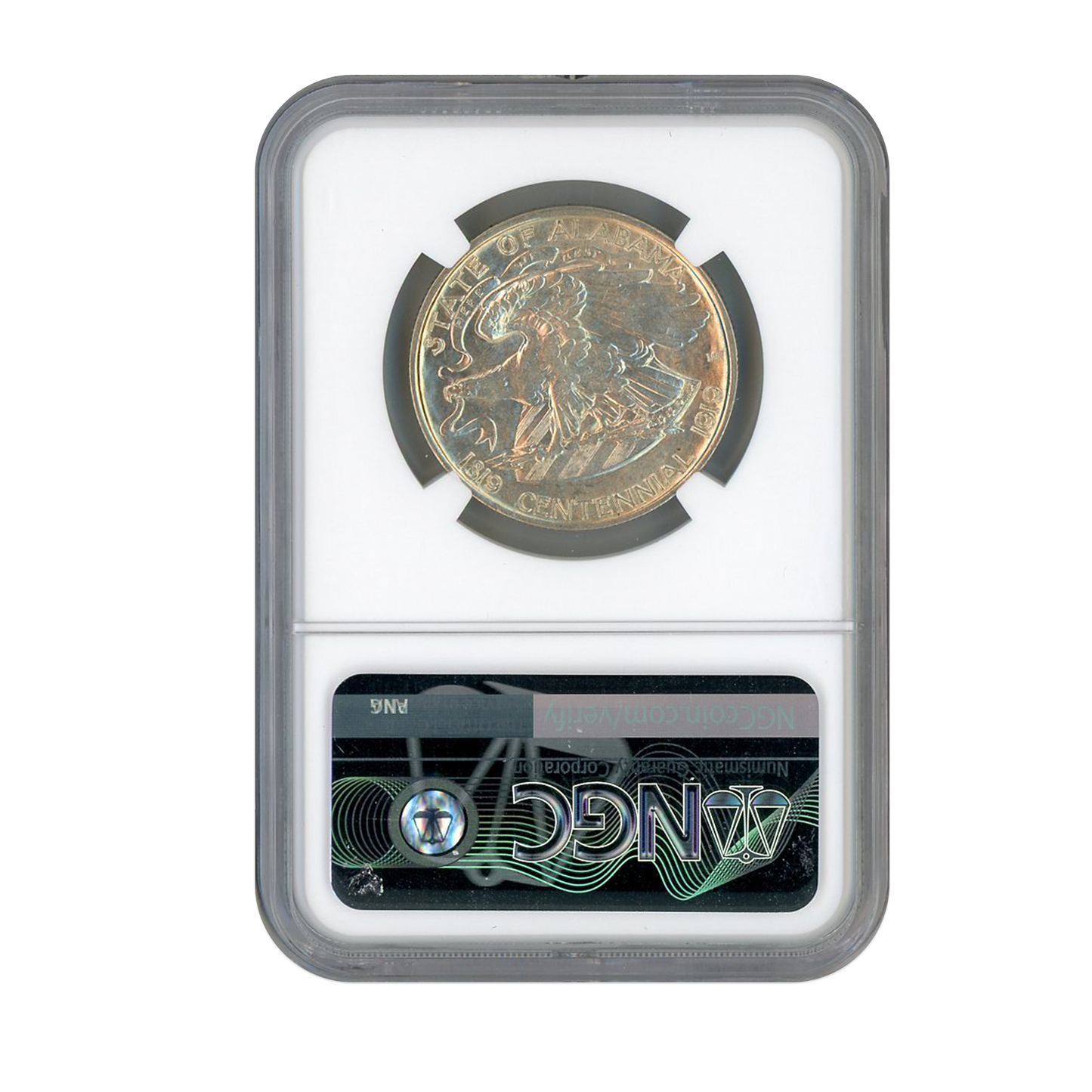 1921 Alabama Half Dollar Commemorative - NGC MS62 - CoinsTV