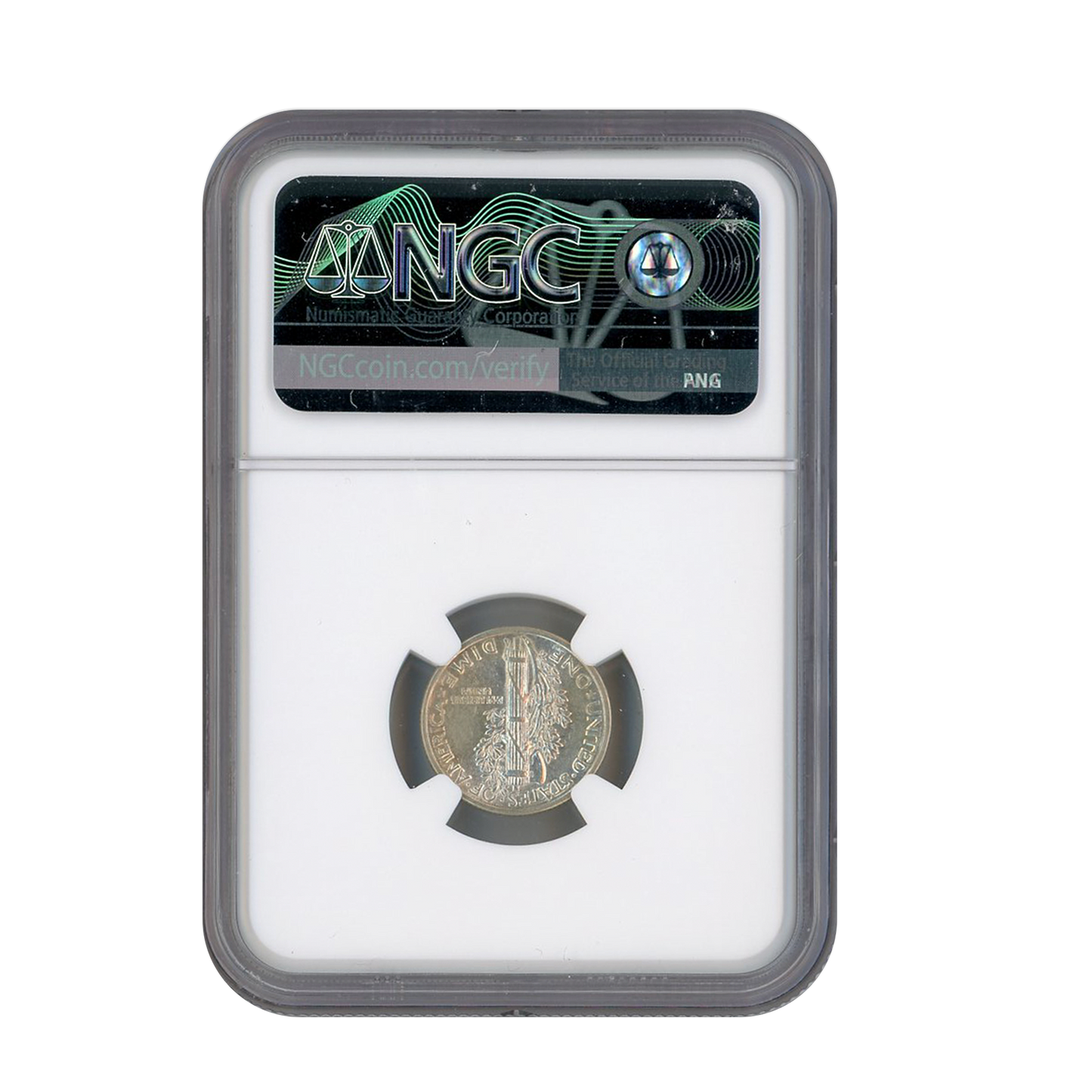 1942/41 Mercury Dime - NGC AU50