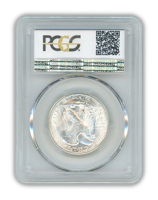 1946 Walking Liberty Silver Half Dollar Denver - PCGS MS66 - CoinsTV