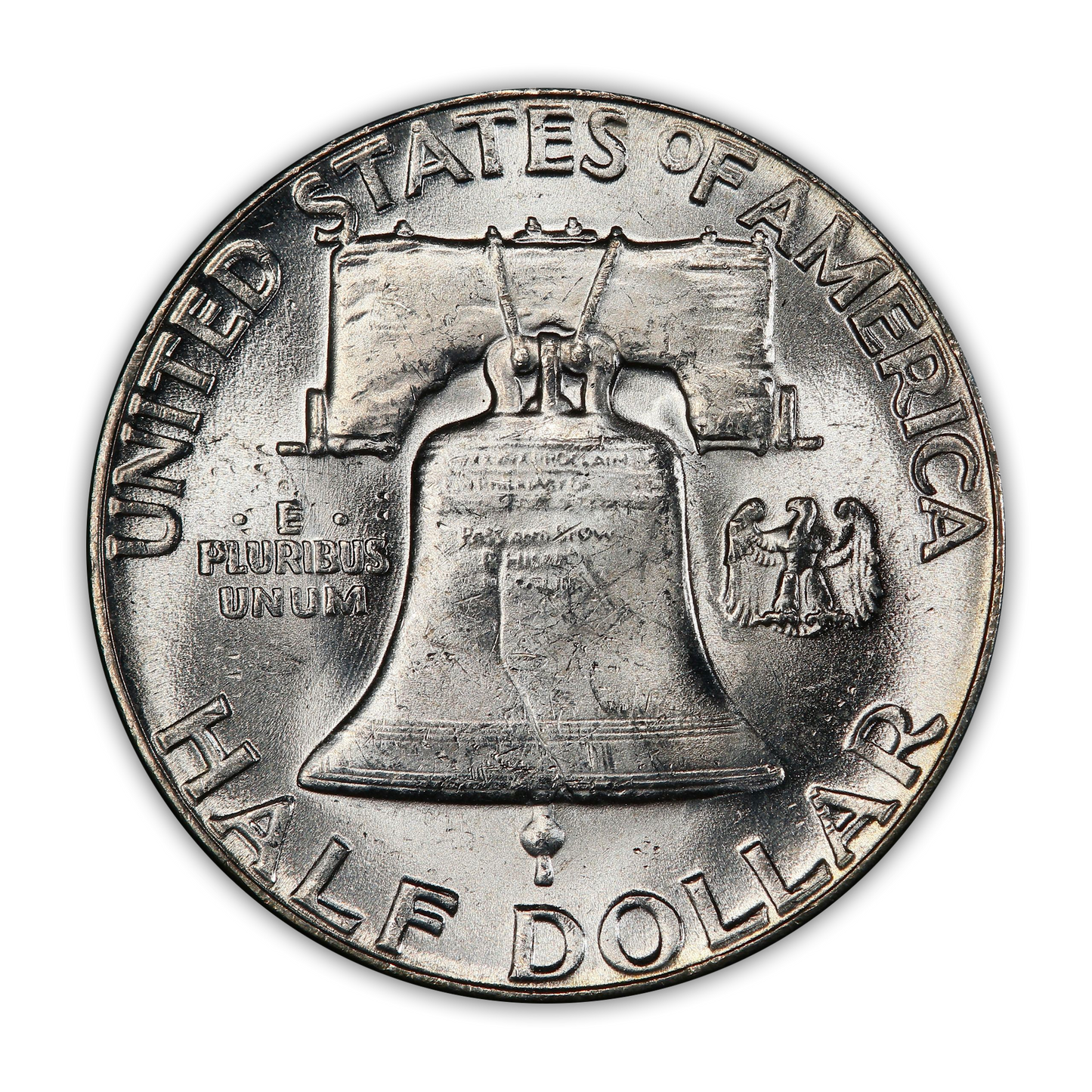 1951 Franklin 90% Silver Half Dollar Philadelphia - Uncirculated - CoinsTV
