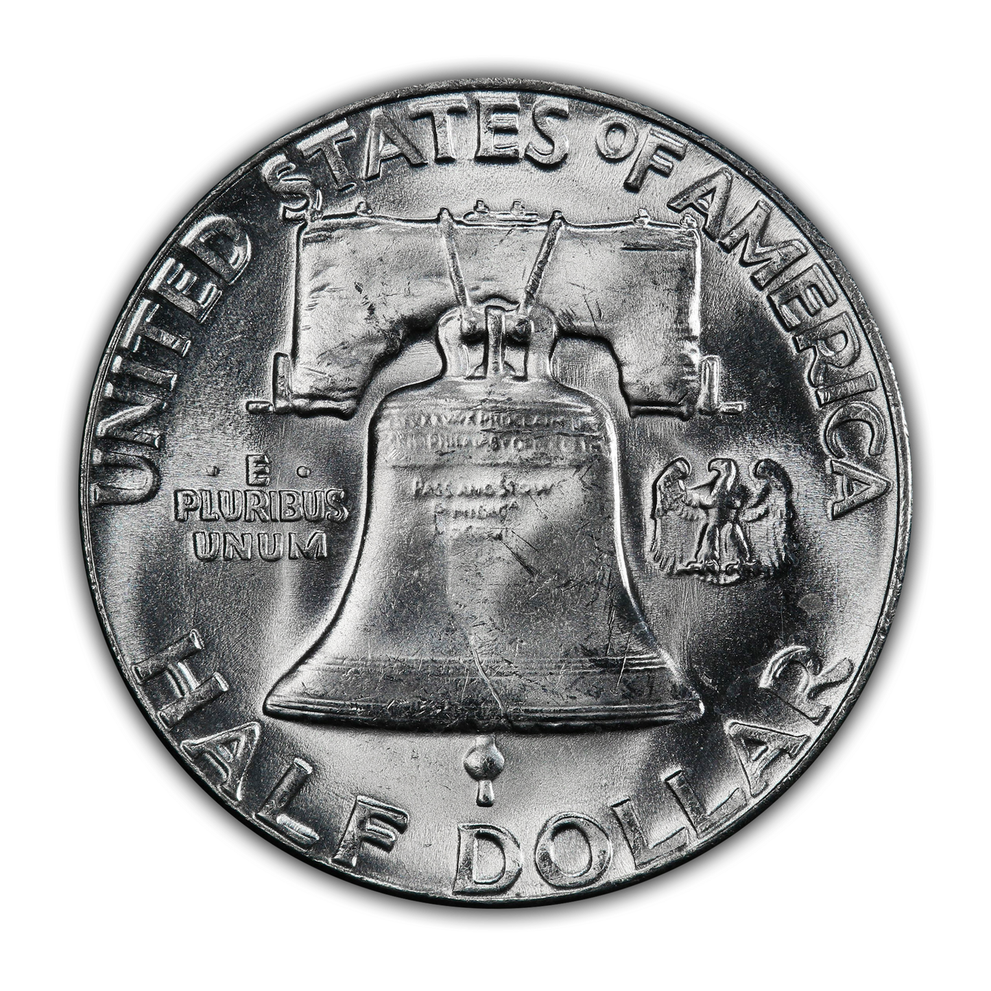 1956 Franklin 90% Silver Half Dollar Philadelphia - Uncirculated - CoinsTV