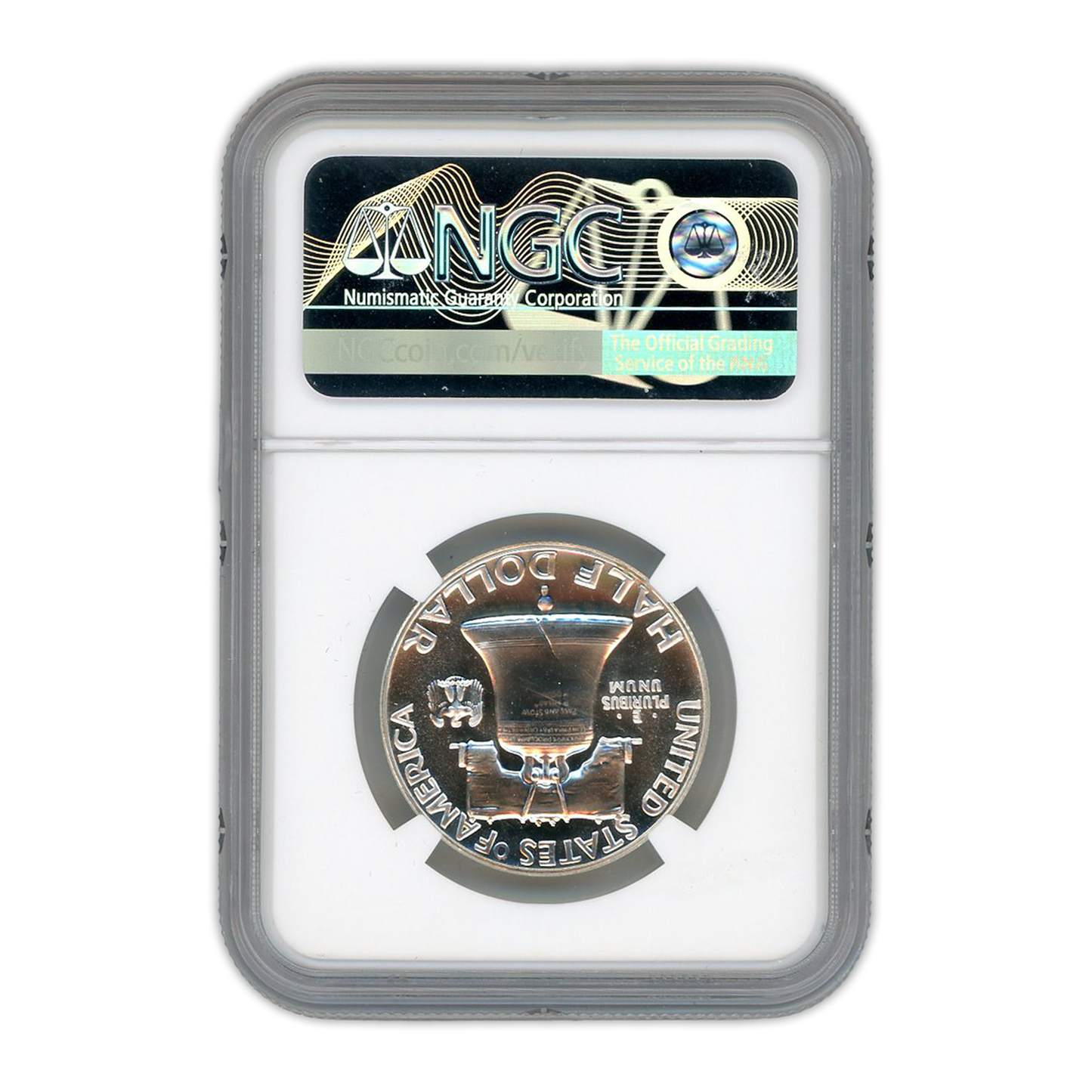 1956 Franklin Silver Half Dollar - Type 1 - NGC PF68 Sight White - CoinsTV