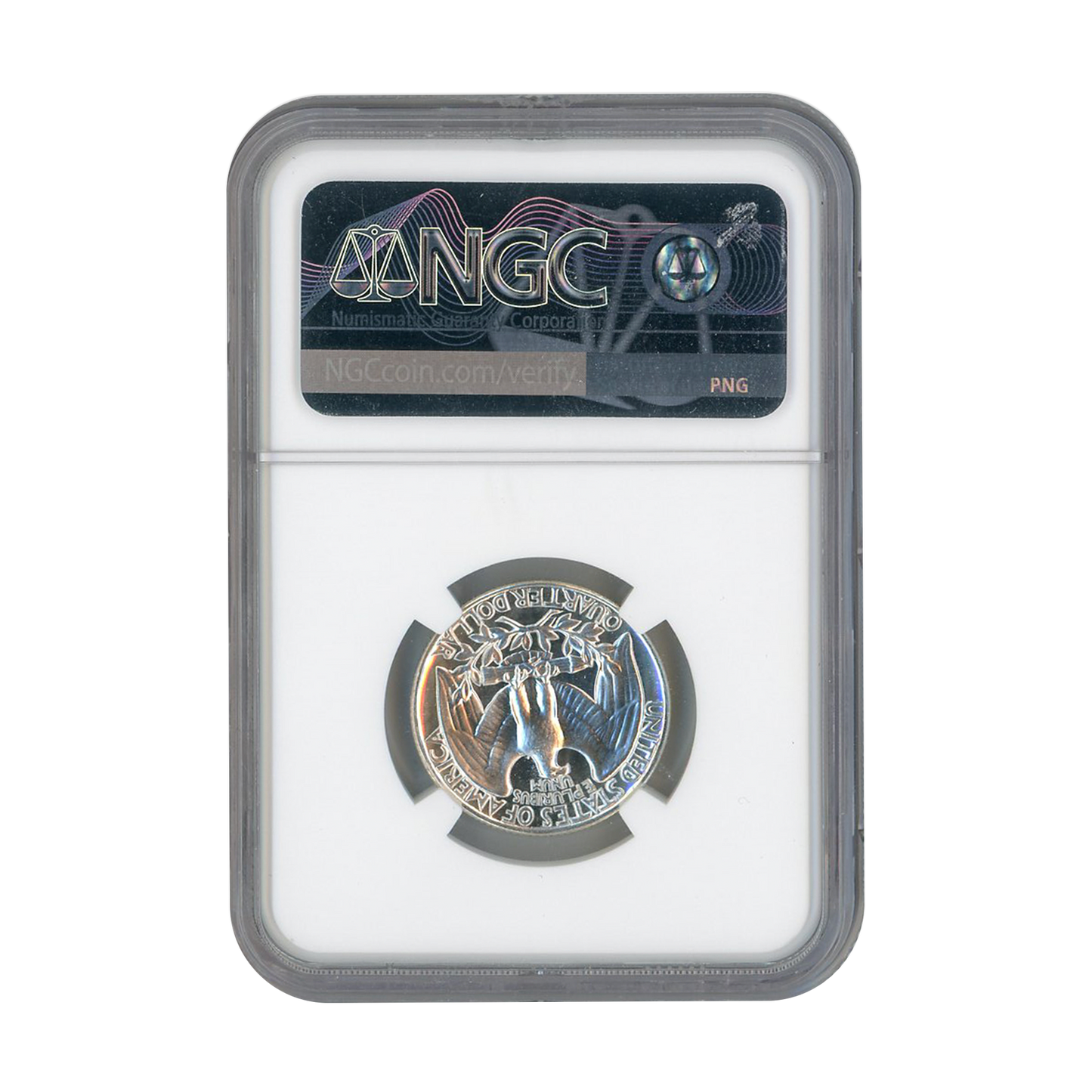 1956 Washington Quarter Rev Die Gouge - FS-701 - NGC PF67 Star - CoinsTV