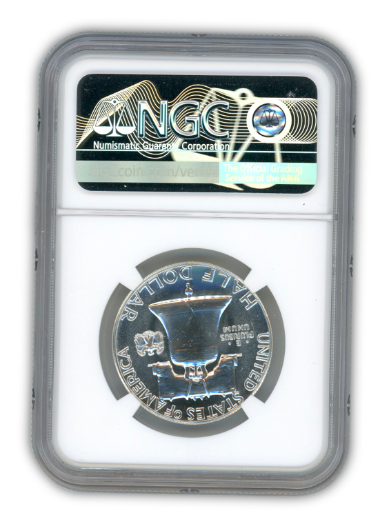 1957 Franklin Silver Half Dollar - NGC PF69 Sight White - CoinsTV