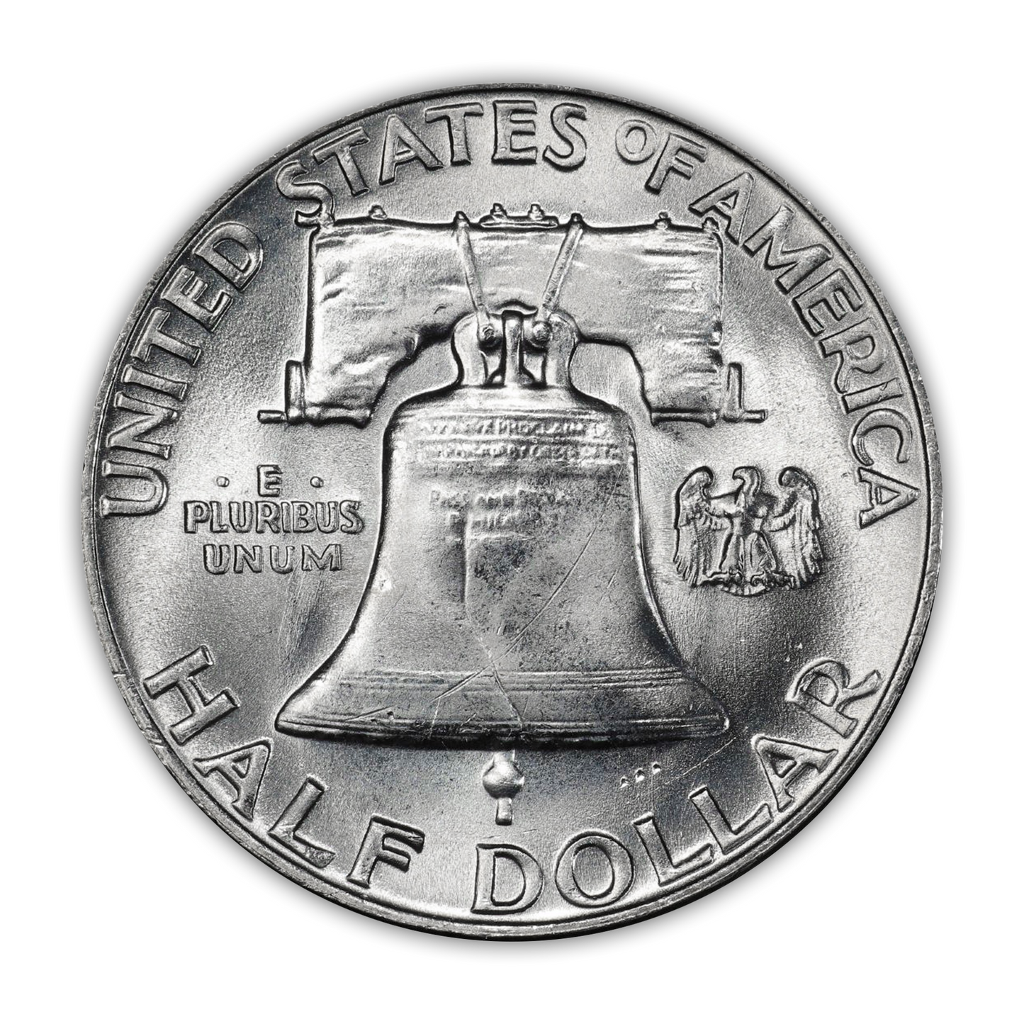 1959 Franklin 90% Silver Half Dollar Philadelphia - Uncirculated