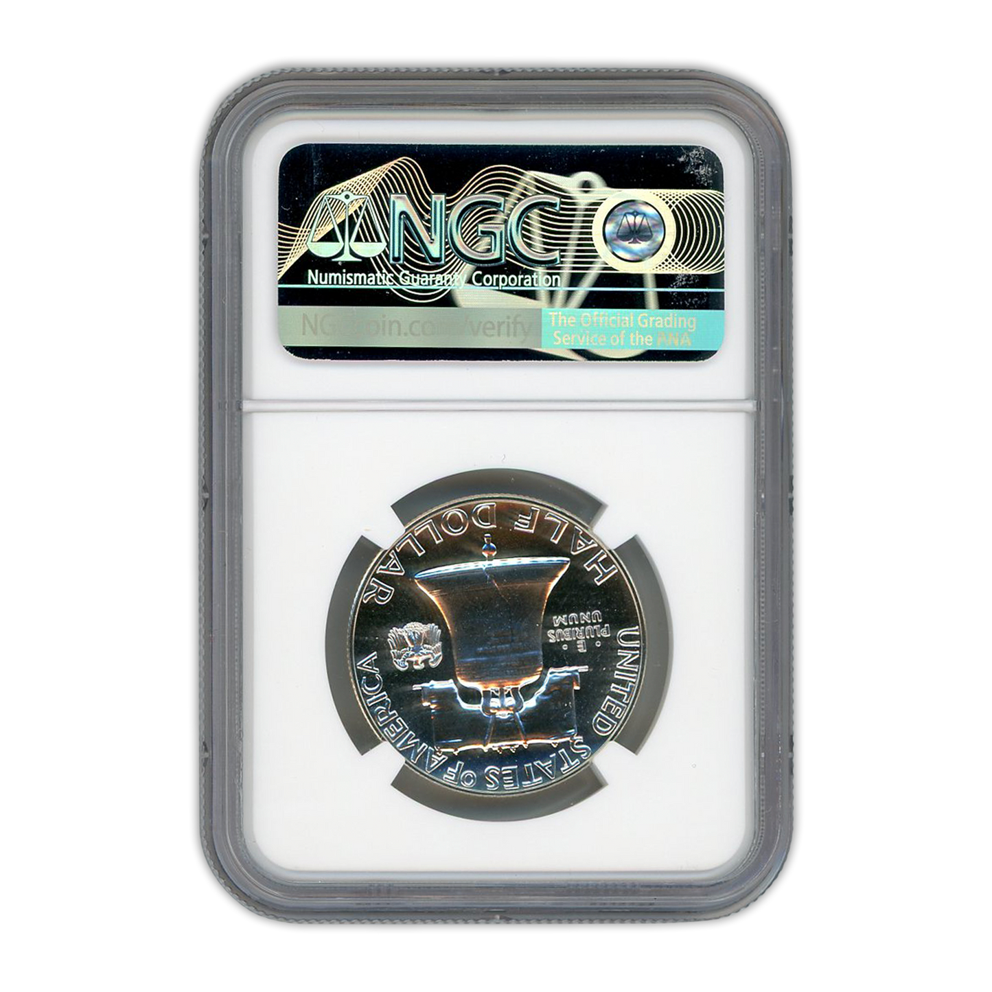 1961 Franklin Silver Half Dollar - PF69 NGC Sight White - CoinsTV