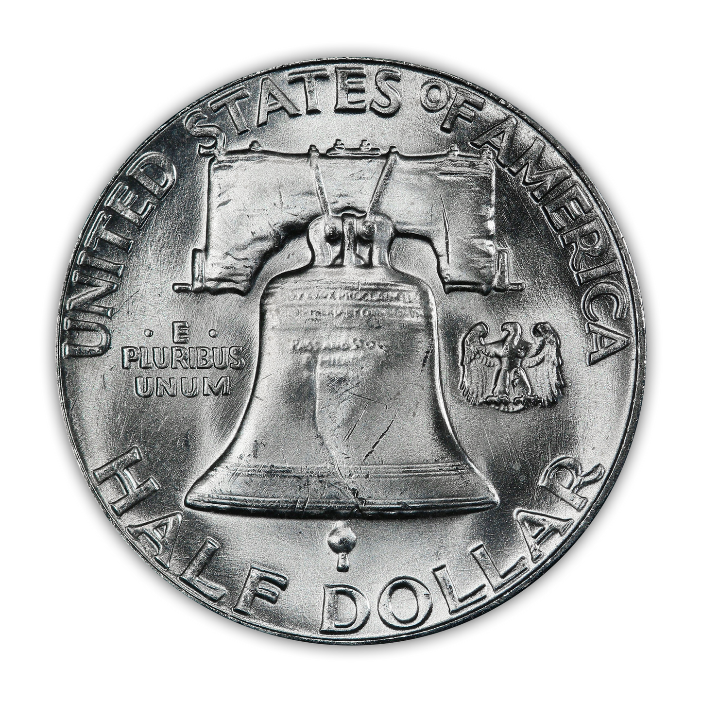 1961 Franklin 90% Silver Half Dollar Philadelphia - Uncirculated