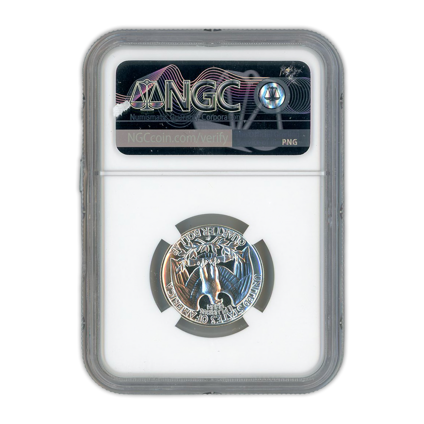 1961 Washington Silver Quarter Philadelphia - NGC PF69 Sight White - CoinsTV