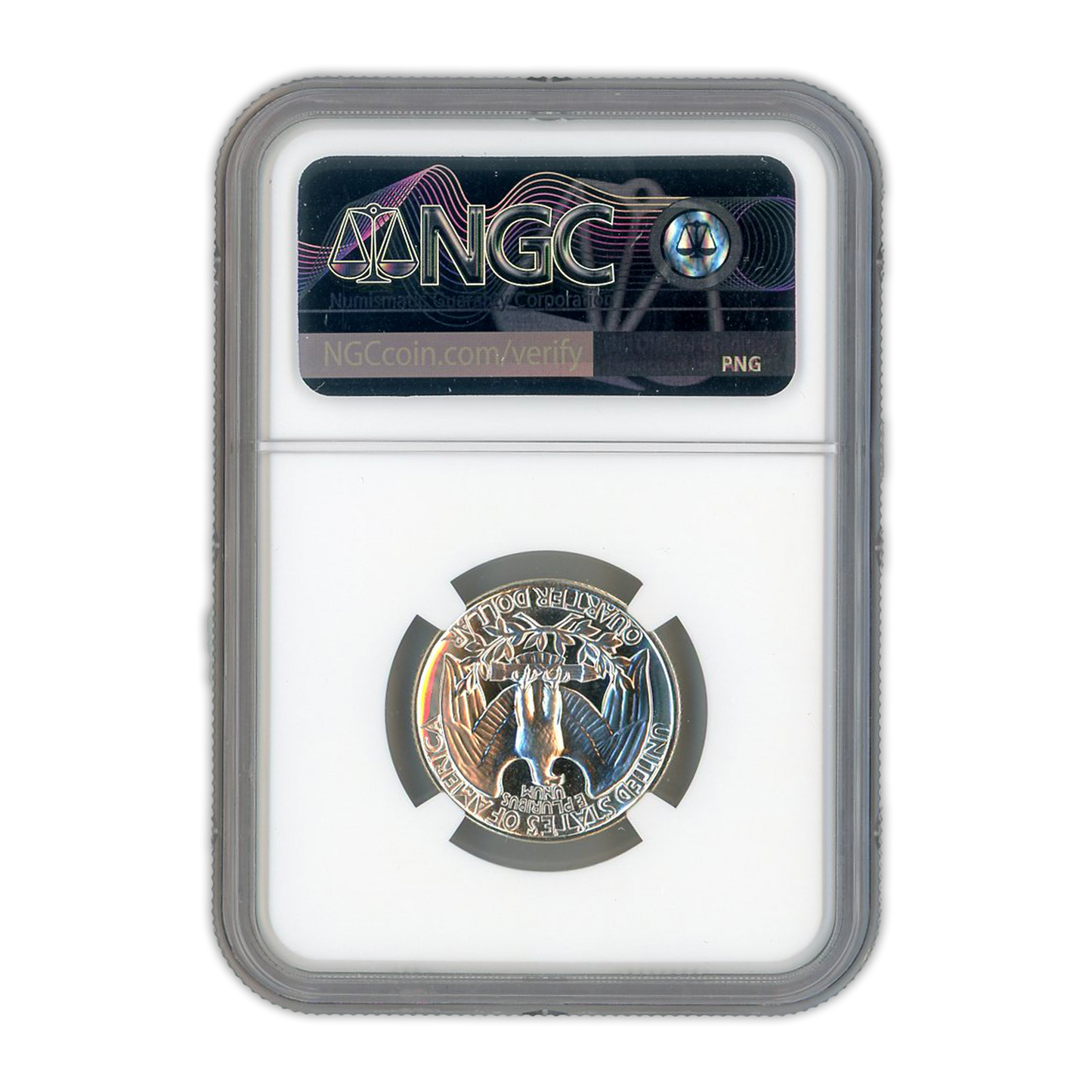 1962 Washington Silver Quarter Philadelphia - NGC PF67 Sight White
