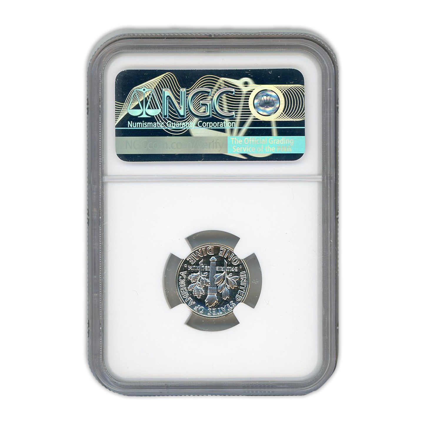 1963 Roosevelt Dime - NGC PF69 Sight White