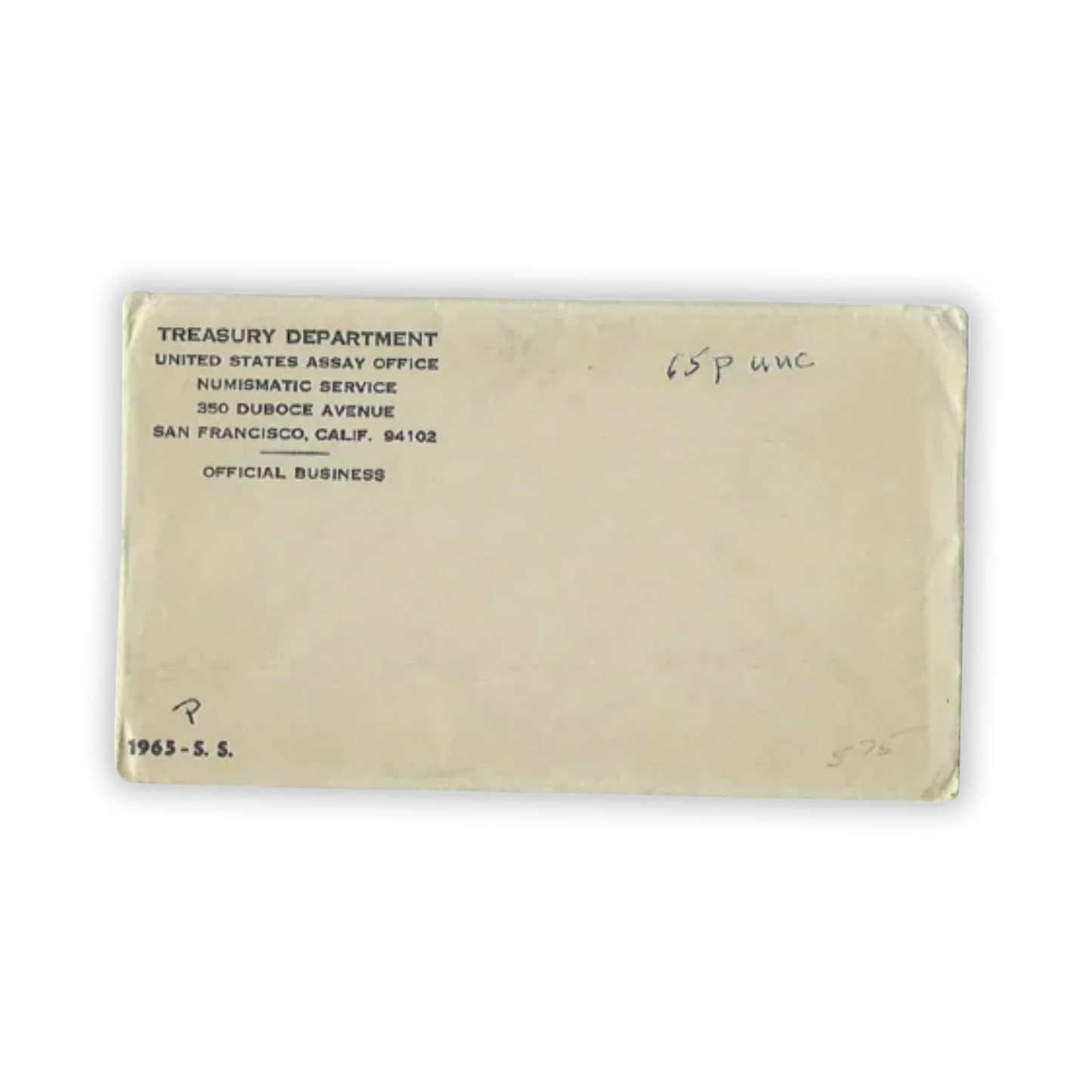 1965 US Special Mint Set - 5 Coins - Unopened - CoinsTV