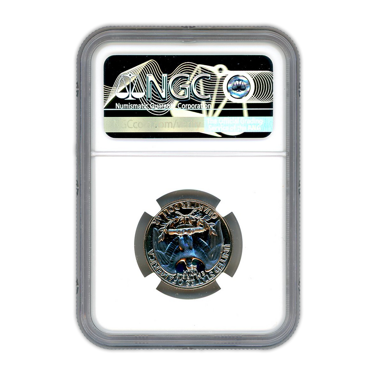 1966 Washington Silver Quarter Philadelphia - NGC MS68 Sight White