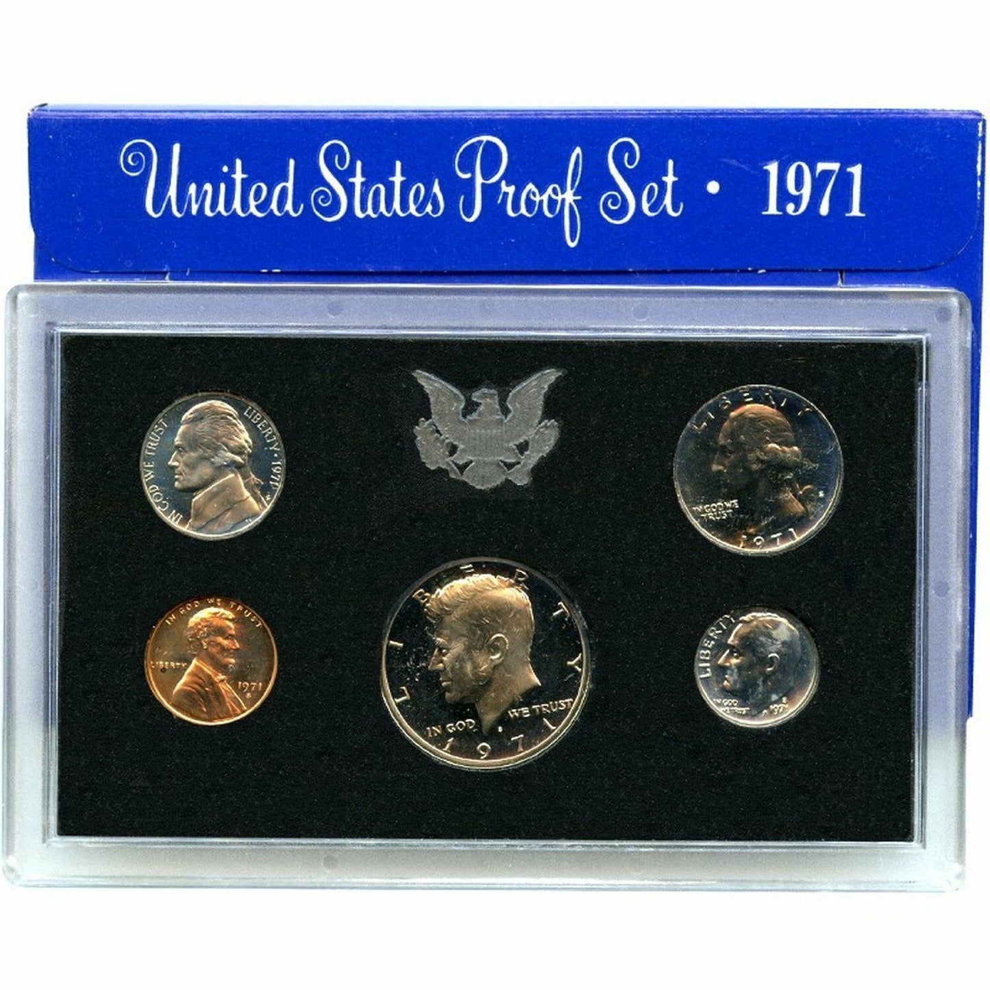1971 US Proof Set - 5 Coins