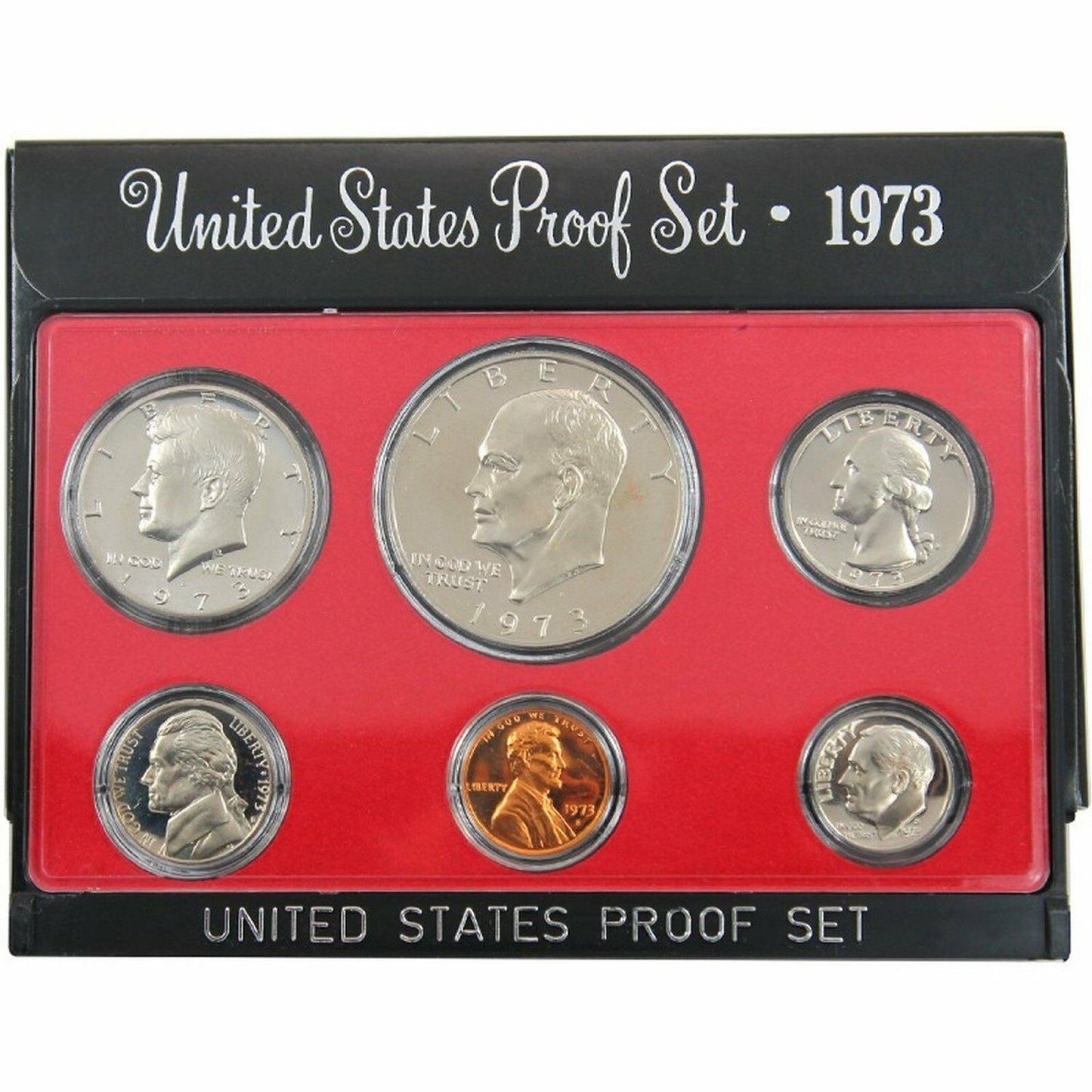 1973 US Proof Set - 6 Coins