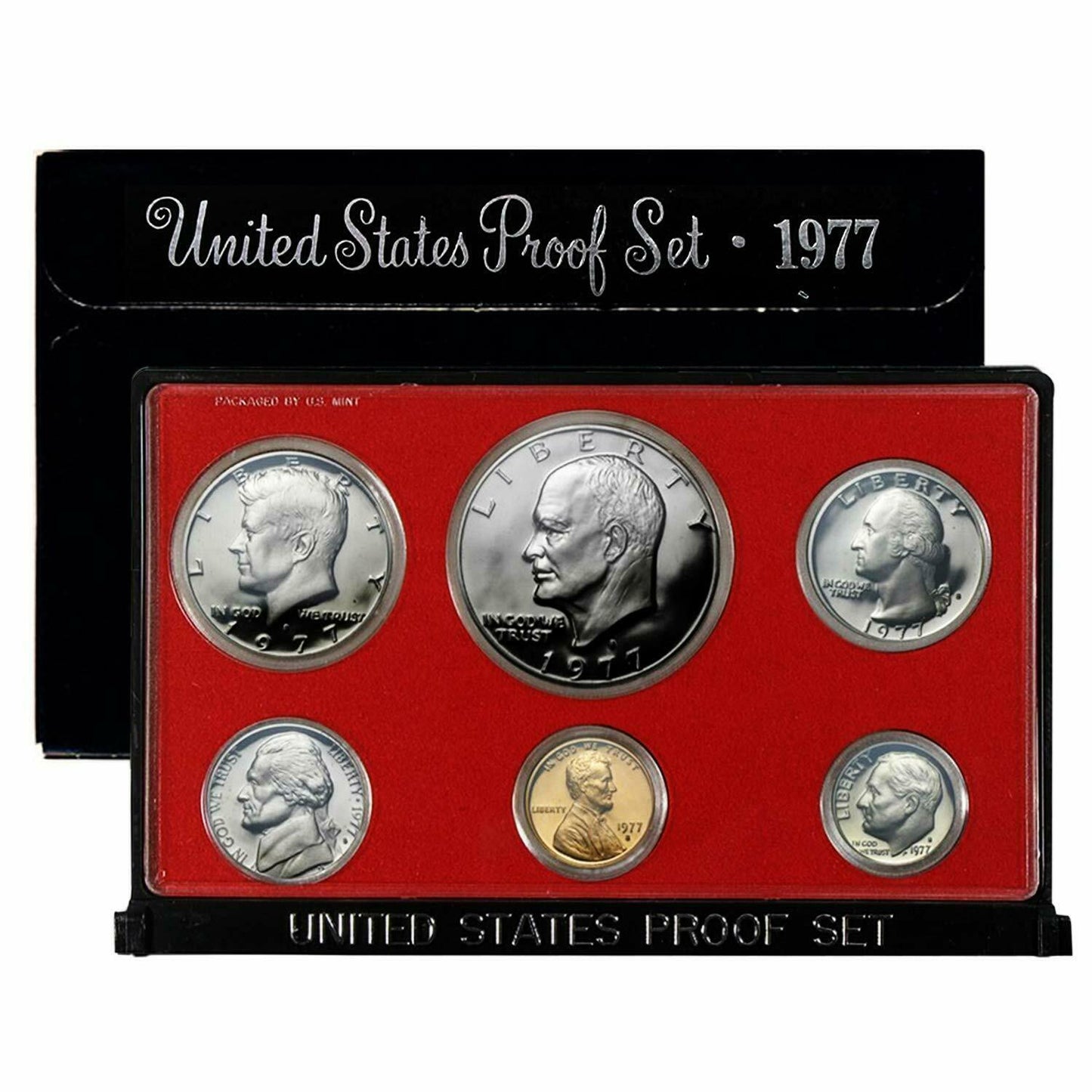 1977 US Proof Set - 6 Coins