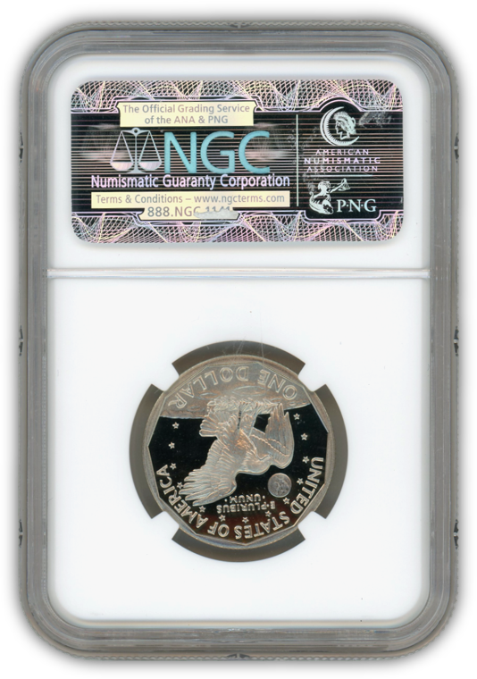 1981 S Type 2 Susan B Anthony Dollar NGC PF70 Ultra Cameo - CoinsTV