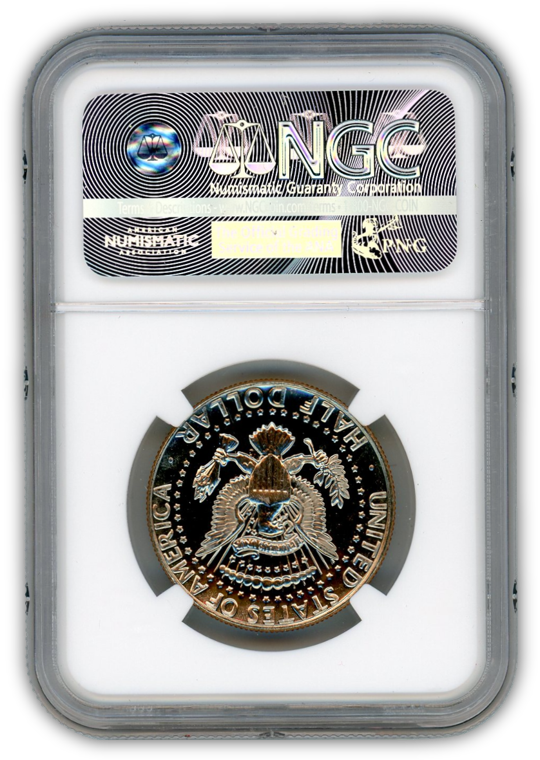 1984 Kennedy Half Dollar Denver - NGC MS64 PL Prooflike - CoinsTV