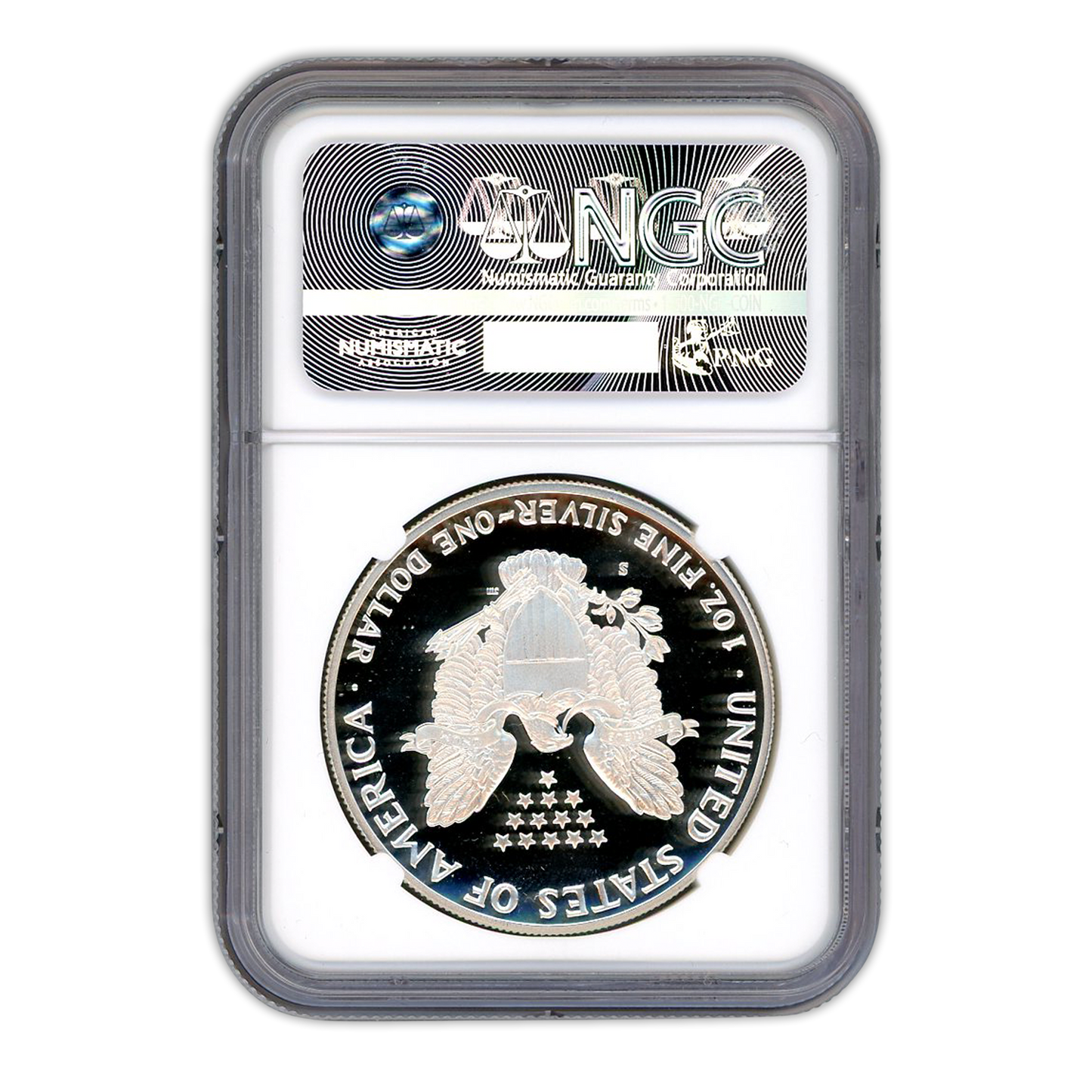 1986 Silver Eagle - Proof NGC PF70 Ultra Cameo - CoinsTV