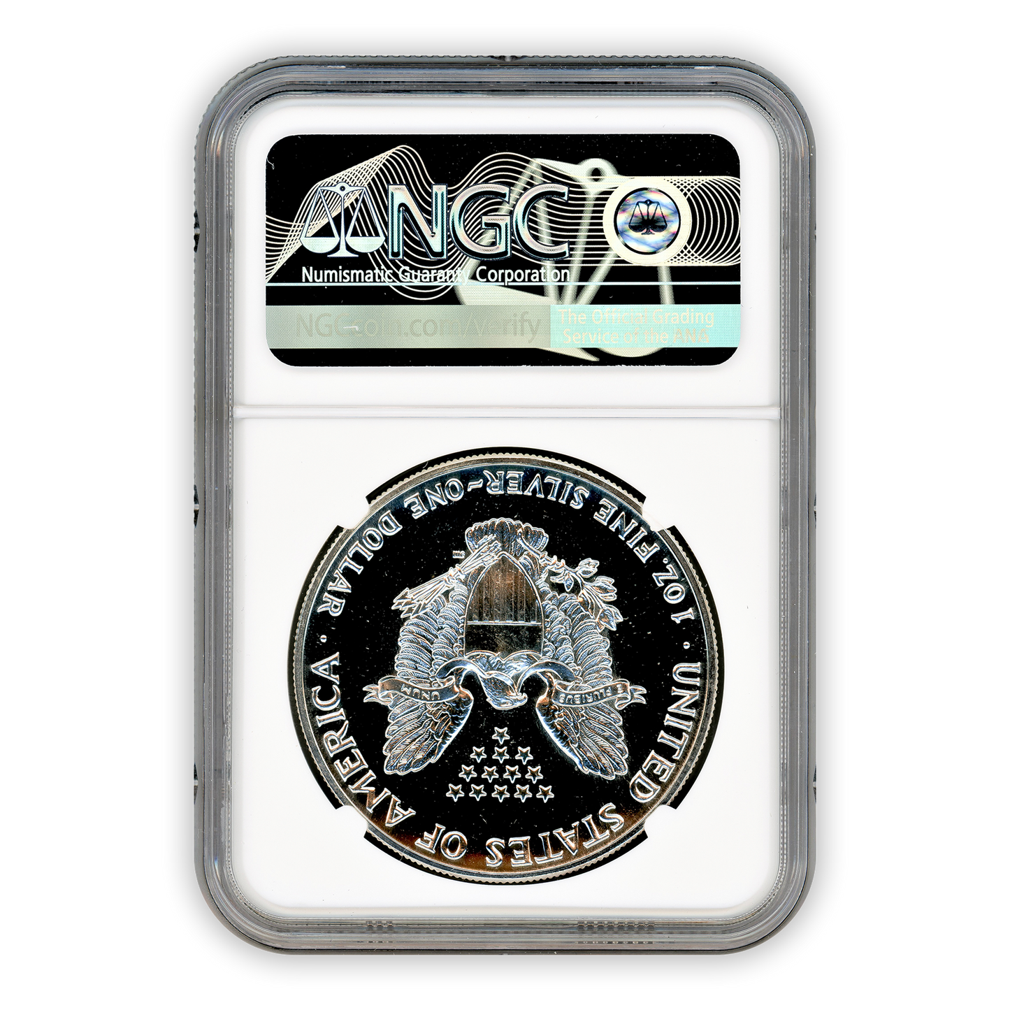 1986 Silver Eagle - Business Strike - NGC MS69PL Prooflike - CoinsTV