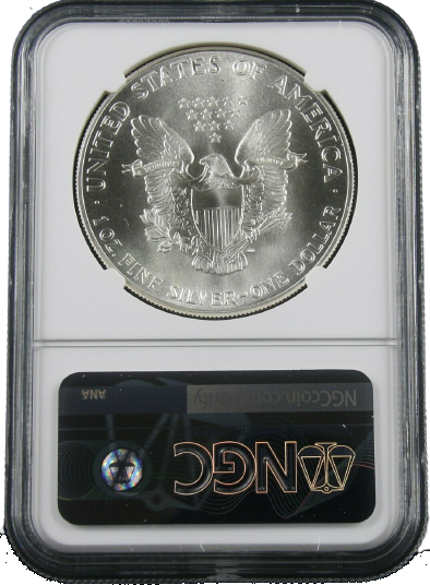 1986 (S) Silver Eagle San Francisco - Business Strike - NGC MS69 - CoinsTV
