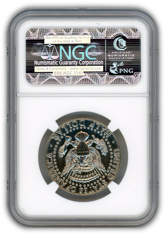 1987 Kennedy Half Dollar Philadelphia - NGC MS63 PL Prooflike - CoinsTV