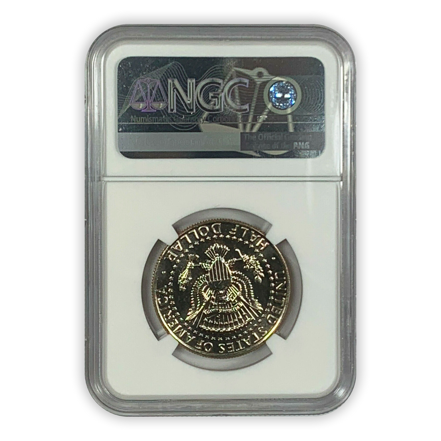 1989 Kennedy Half Dollar Philadelphia - NGC MS65 PL Prooflike